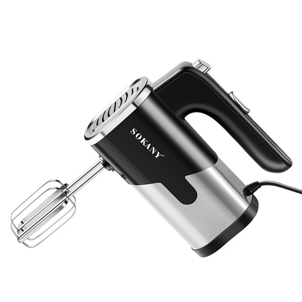 Batteur à œufs électrique 800W, batteur à œufs, pétrit la pâte à 5 vitesses, mélangeur de cuisine, c