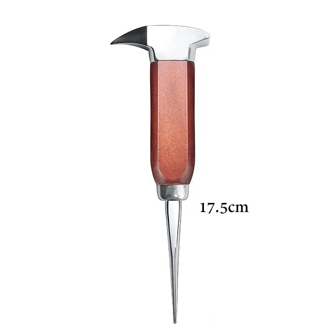 Pick à glace – Picador à glace en acier inoxydable avec manche en bois, broyeur à glace de style jap