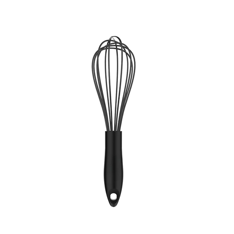 Ensemble de fouets en silicone - Fouet de cuisine de 8 pouces et 10 pouces - Fouets en fil métalliqu