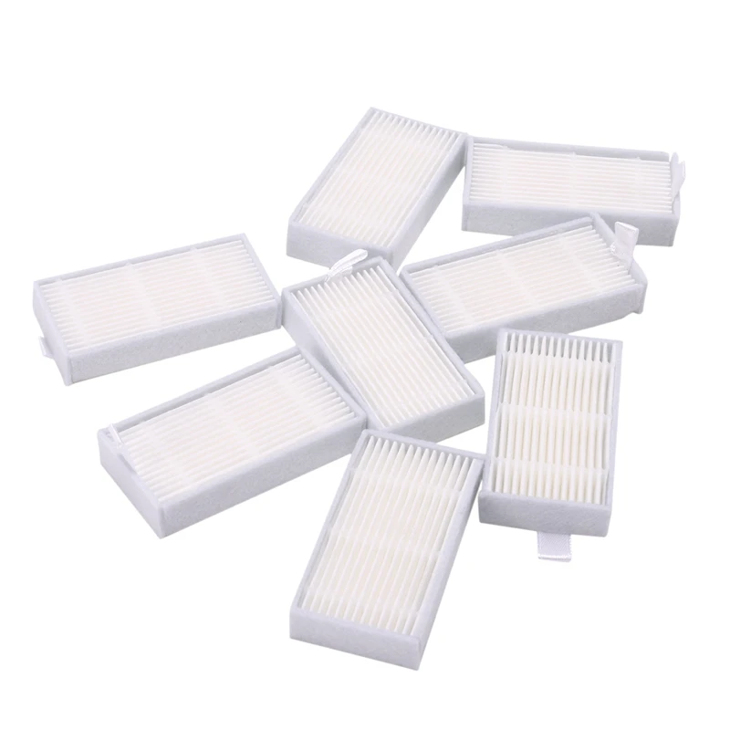 Filtre Hepa premium pour aspirateur robot Ilife V3S, V5, V5S, V3S Pro, lot de 8
