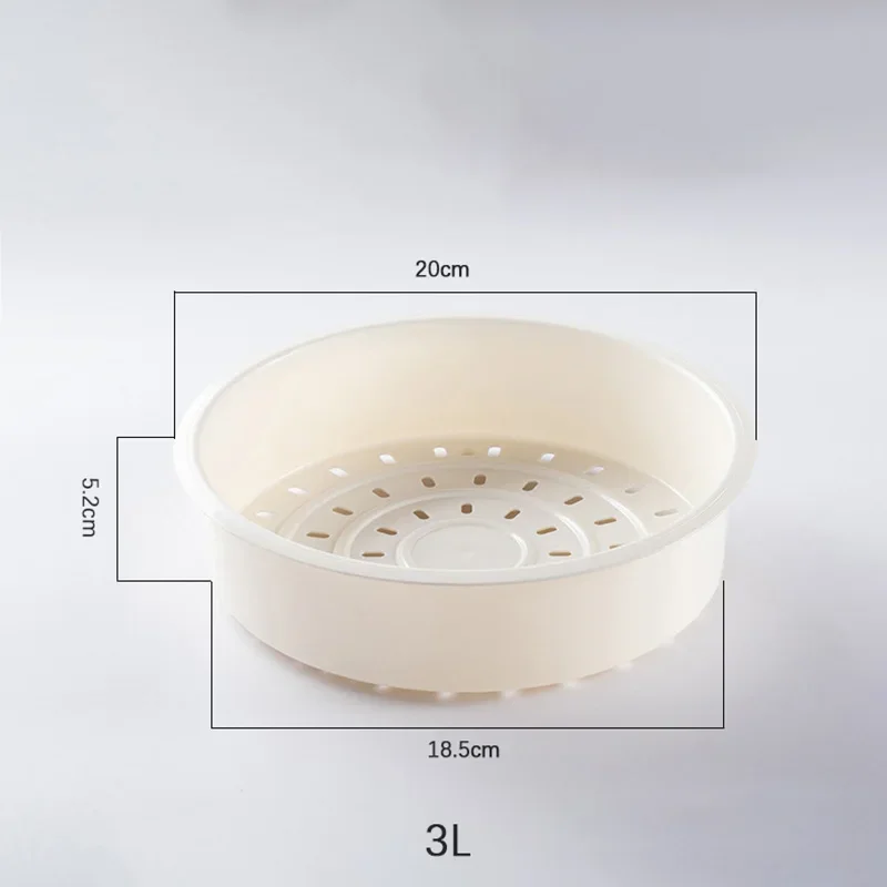 Cuiseur de riz en plastique 3/4/5L, panier à vapeur, légumes, œufs, support à vapeur, ustensiles de 