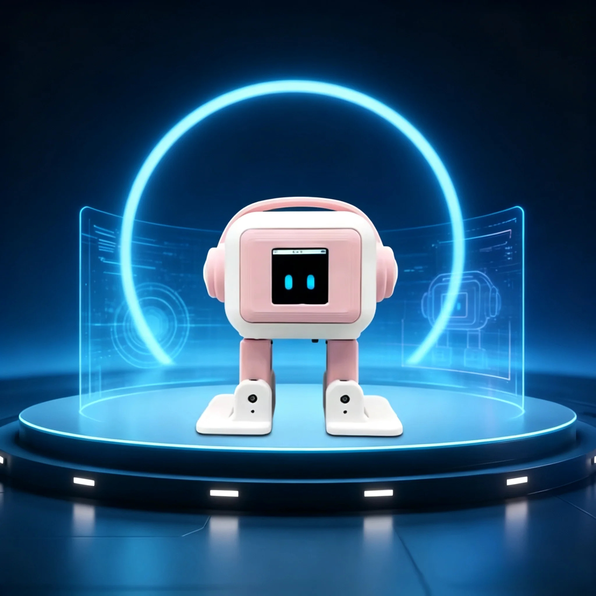 Nouveau Robot Émotionnel IA 2026 : Interactif, Vocal, Chat Intelligent, Danse, Compagnon de Bureau,