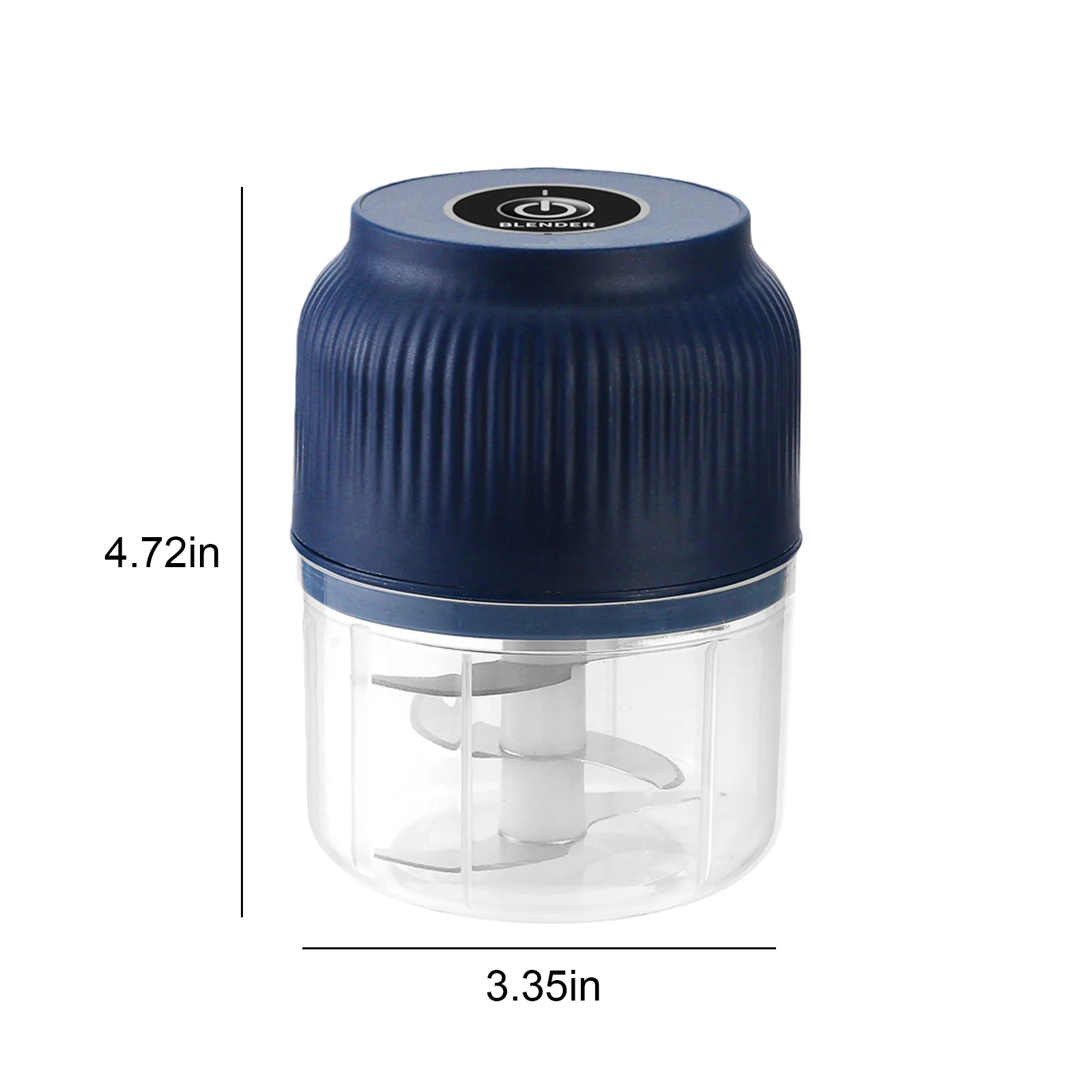  Hachoir à ail électrique 300 ml, broyeur alimentaire rechargeable, mini hachoir à légumes portable
