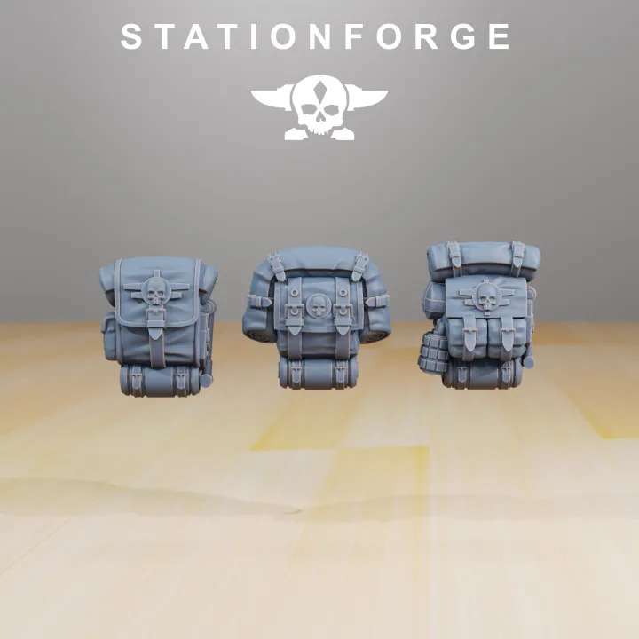 Death Korps - Miniature en résine ABS à peindre - Accessoires pour jeux de guerre sur table