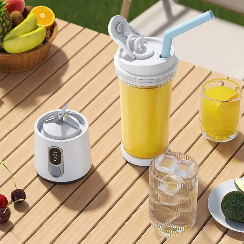 Nouveau 300W puissant presse-agrumes électrique 4000mAh double usage tasse de jus maison extérieure fruits frais