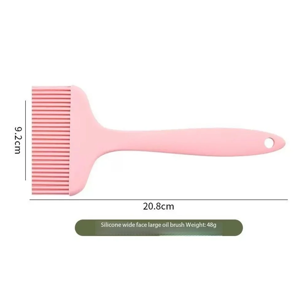 1 pinceau de cuisine en silicone résistant à la chaleur, idéal pour le barbecue, la cuisson, le beurre et la pâtisserie