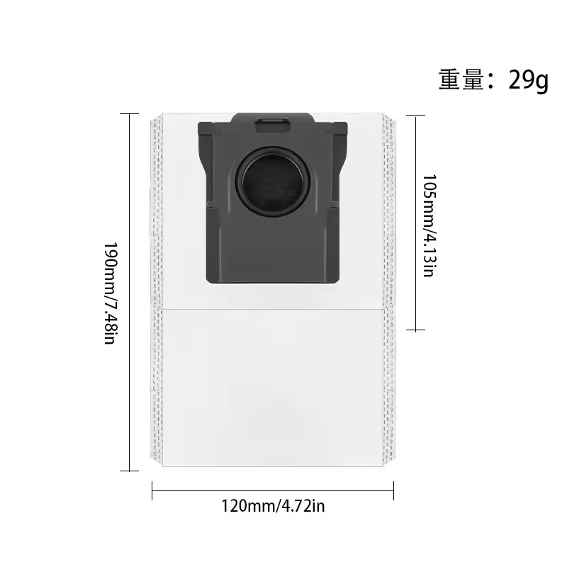 Accessoires pour aspirateur Robot Dreame L40 ultra / X40 Ultra, sacs à poussière, vadrouille, brosses latérales principales, tissus, filtres HEPA, pièces de rechange