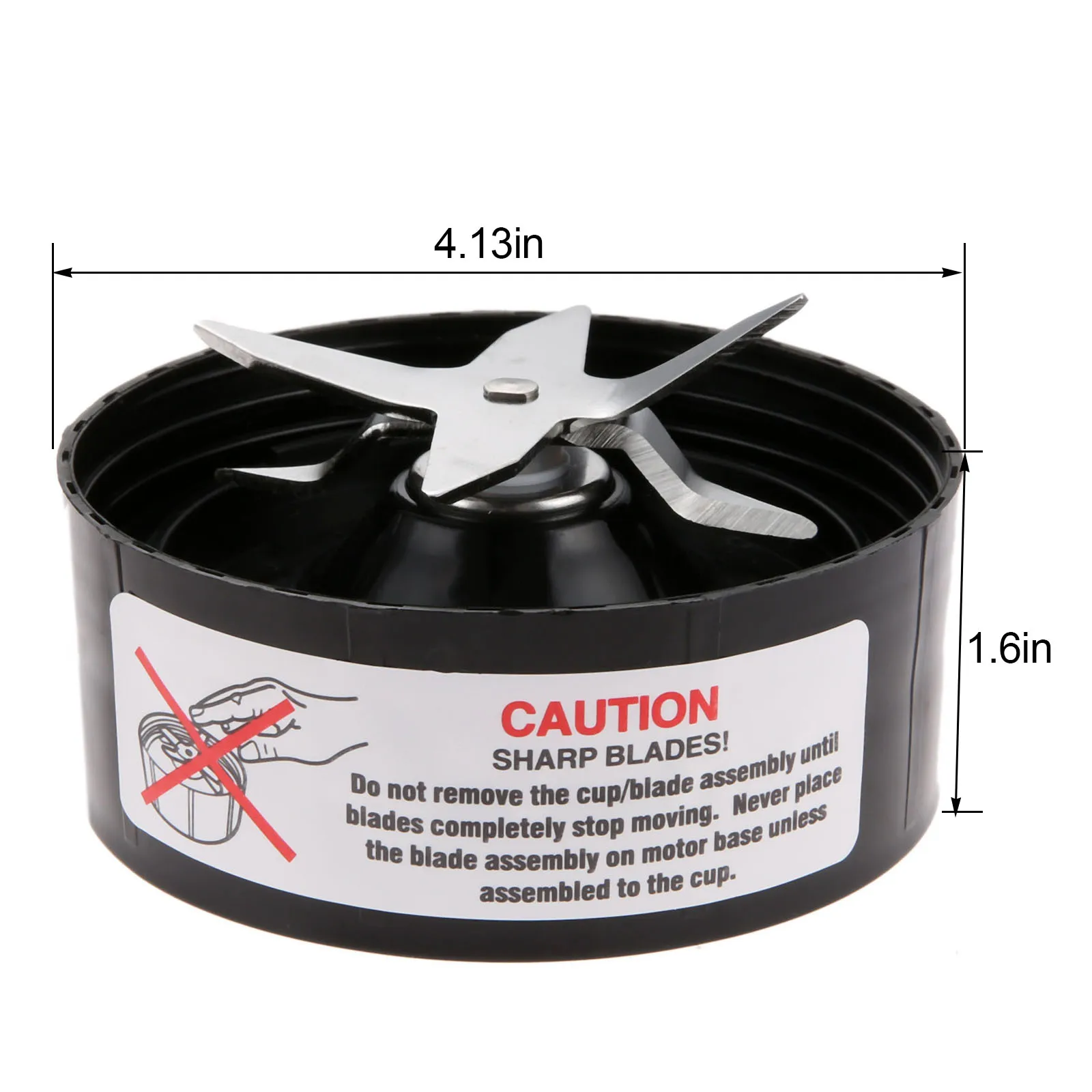Lame d'extraction de remplacement pour mélangeur Nutri Ninja, en acier inoxydable, pour NutriBullet NB-202 1000w