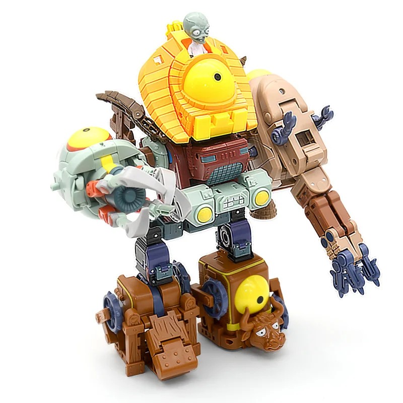 5 en 1 plante contre Zombie paquet pour garçons BOSS Robot poupée PVZ Zombies jouets éducatifs PVC figurine modèle jouets enfant cadeau