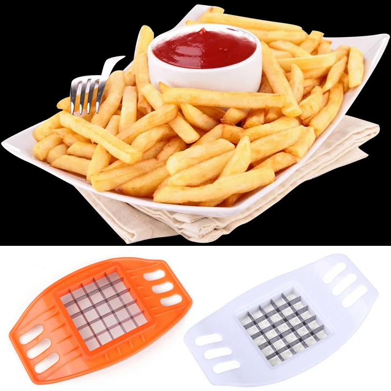 Coupe-pommes de terre frites en acier inoxydable