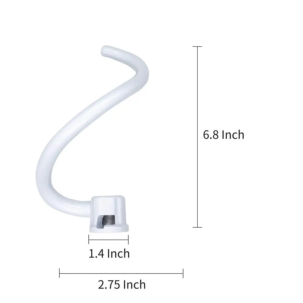 Utilisé pour le crochet pétrisseur KitchenAid KV25G0X. Mélangeur vertical 5