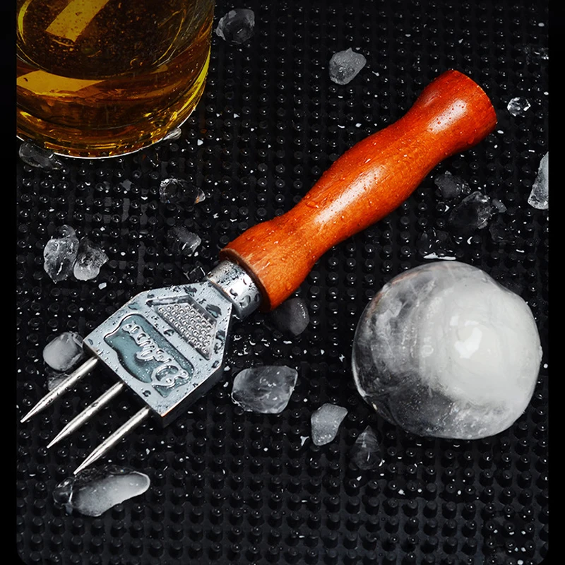 Broyeur à glace robuste à trois dents en acier inoxydable