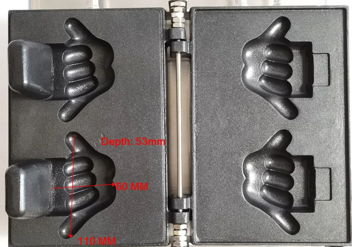 Shaka-Boom – Machine à cône de gaufre pour café