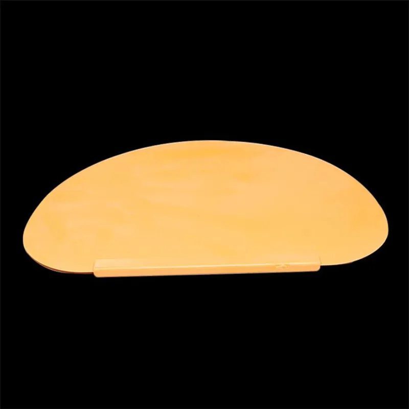 Grattoir à pâte en plastique souple et Flexible Orange