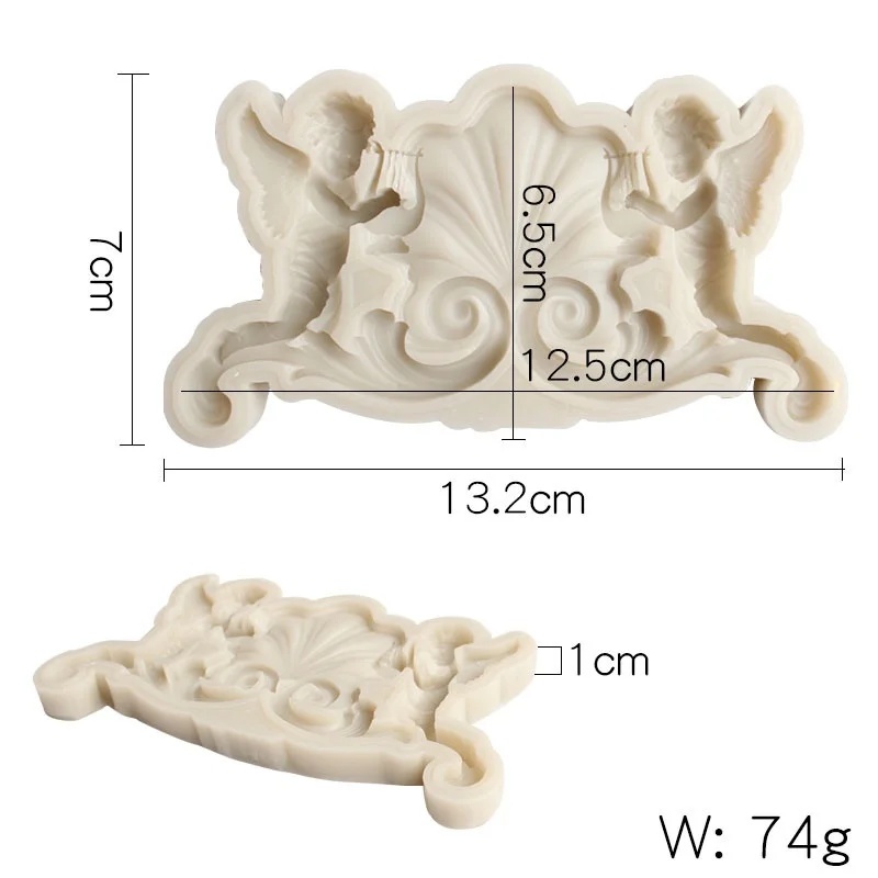 Moules en Silicone pour Bordure de Bébé Ange