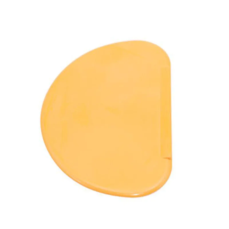 Grattoir à pâte en plastique souple et Flexible Orange