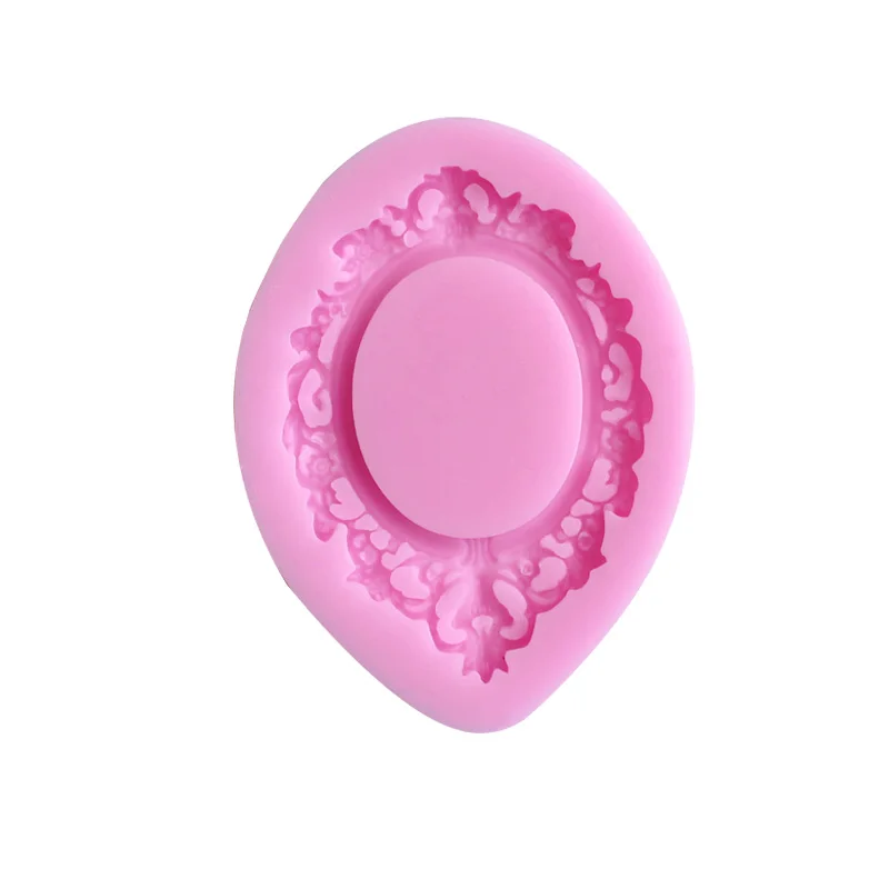 Moule à gâteau Fondant en Silicone en forme de cadre Photo rétro