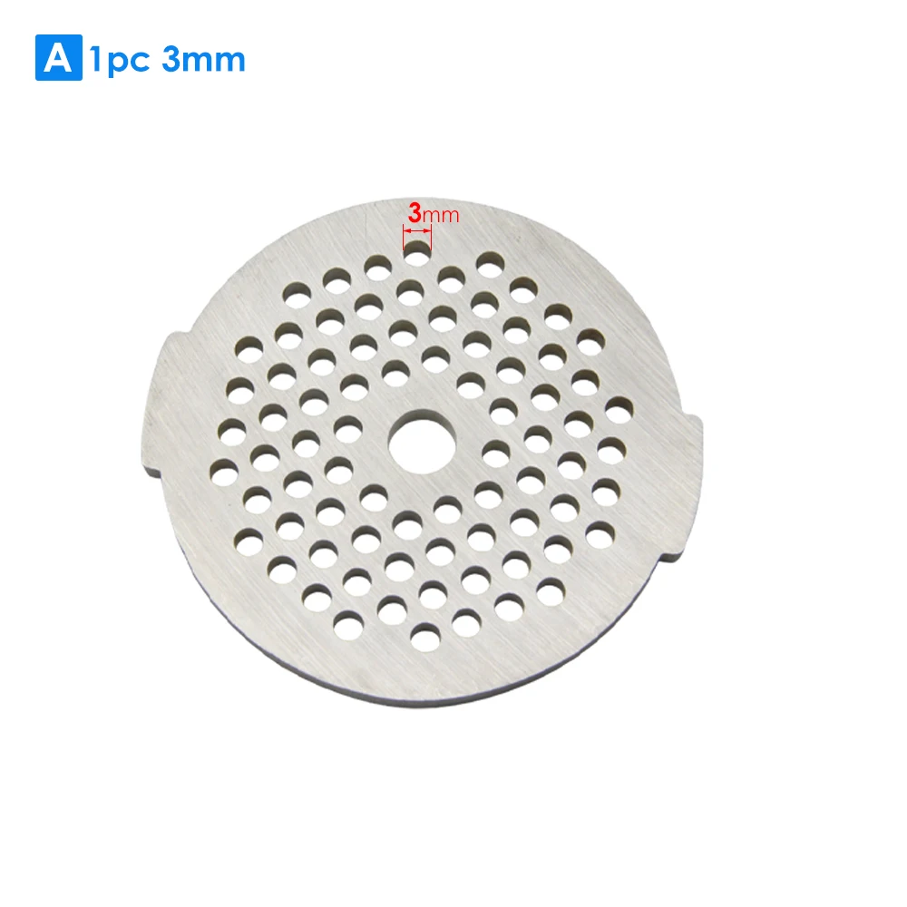 1 pièce de disque de rechange pour hachoir à viande # Plaque de broyage 5 mm pour Moulinex HV2 HV4 HV6 HV8 DKA1 DKA2 ME405 DR7 FP650 Krups F4177520 Tefal NE210140