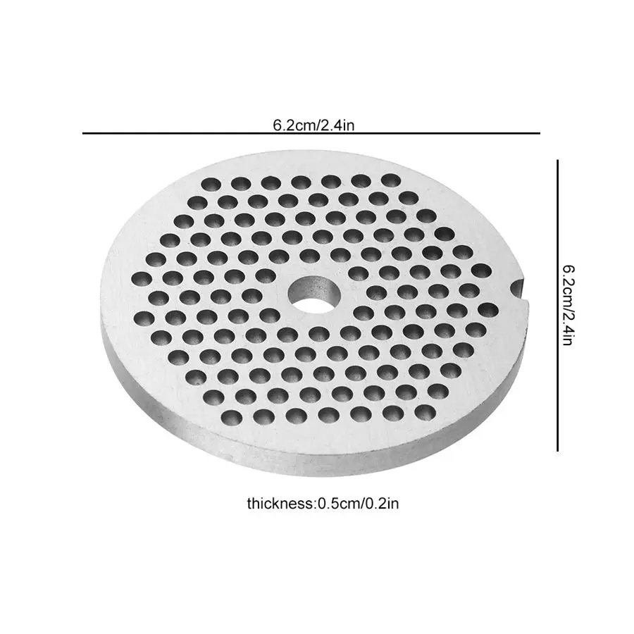 Lame de hachoir à viande avec trou de 3mm/5mm/8mm