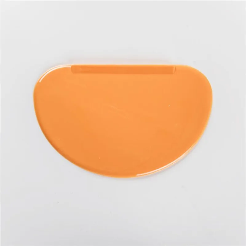 Grattoir à pâte en plastique souple et Flexible Orange