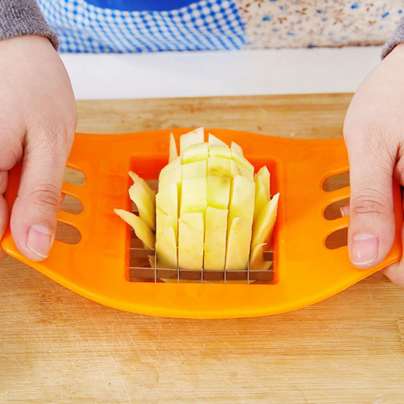 Coupe-pommes de terre frites en acier inoxydable