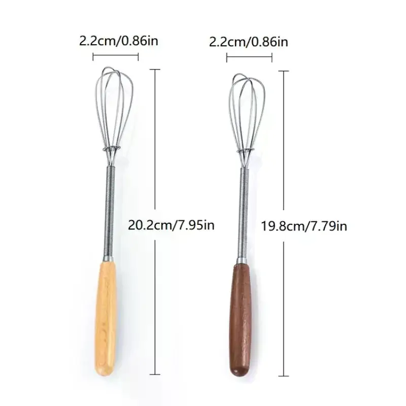 Fouet avec manche en bois massif