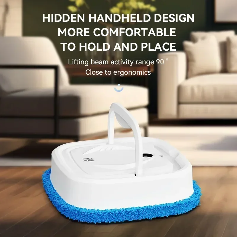 Aspirateur Robot Intelligent 2000Pa, vadrouille à forte aspiration, cartographie intelligente, Anti-emmêlement des cheveux, pour tapis de sol dur, poils d'animaux