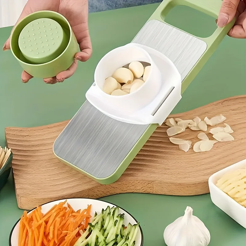 Essentiels de cuisine : Hachoir à légumes multifonctionnel en acier inoxydable