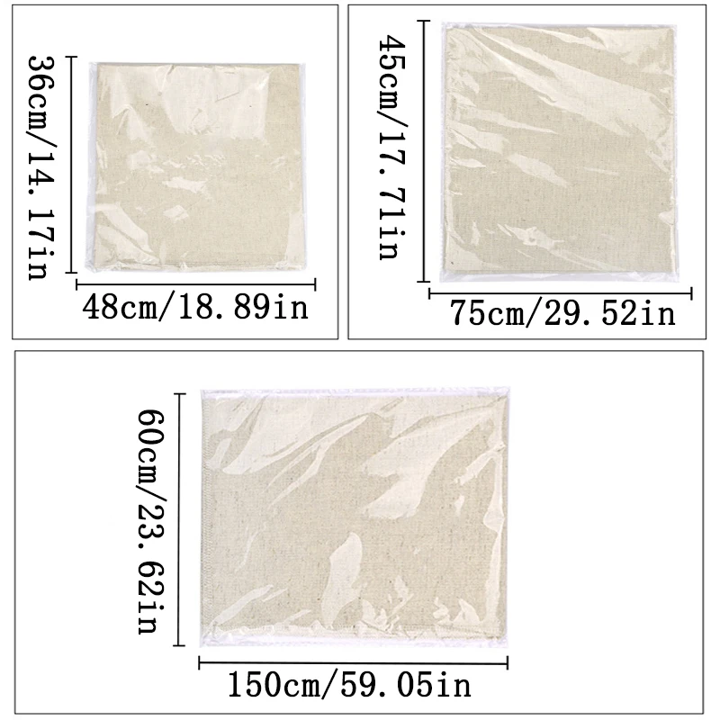 Pâte en lin tissu fermenté