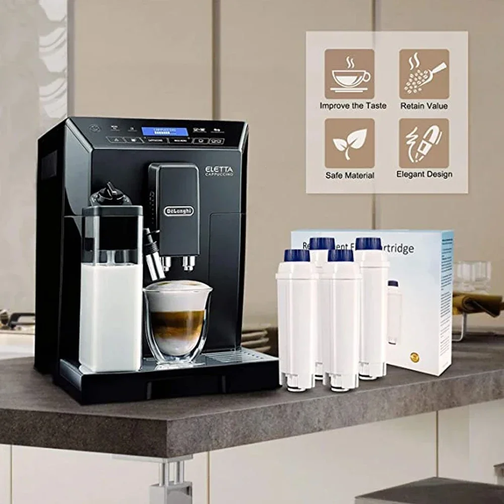 Cartouche filtrante pour Machine à café DeLonghi de qualité alimentaire
