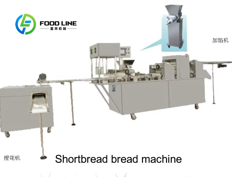 Machine automatique de fabrication de petits pains de hamburger à pain court