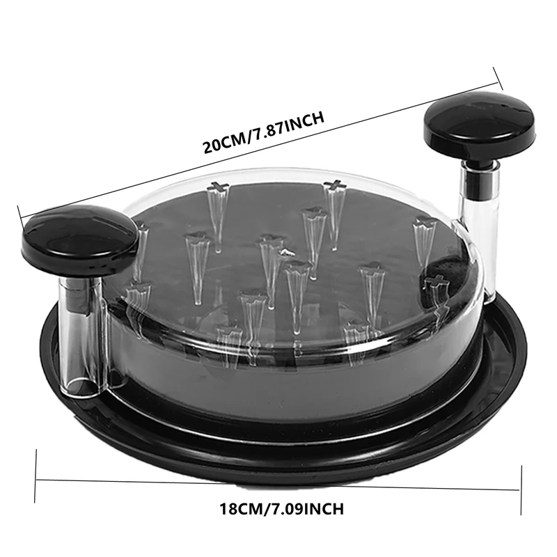 Outil de broyeur de poulet déchiqueté, coupe-viande, fil à viande, poulet déchiré à la main, broyeur de viande hachée, Gadget de cuisine réutilisable