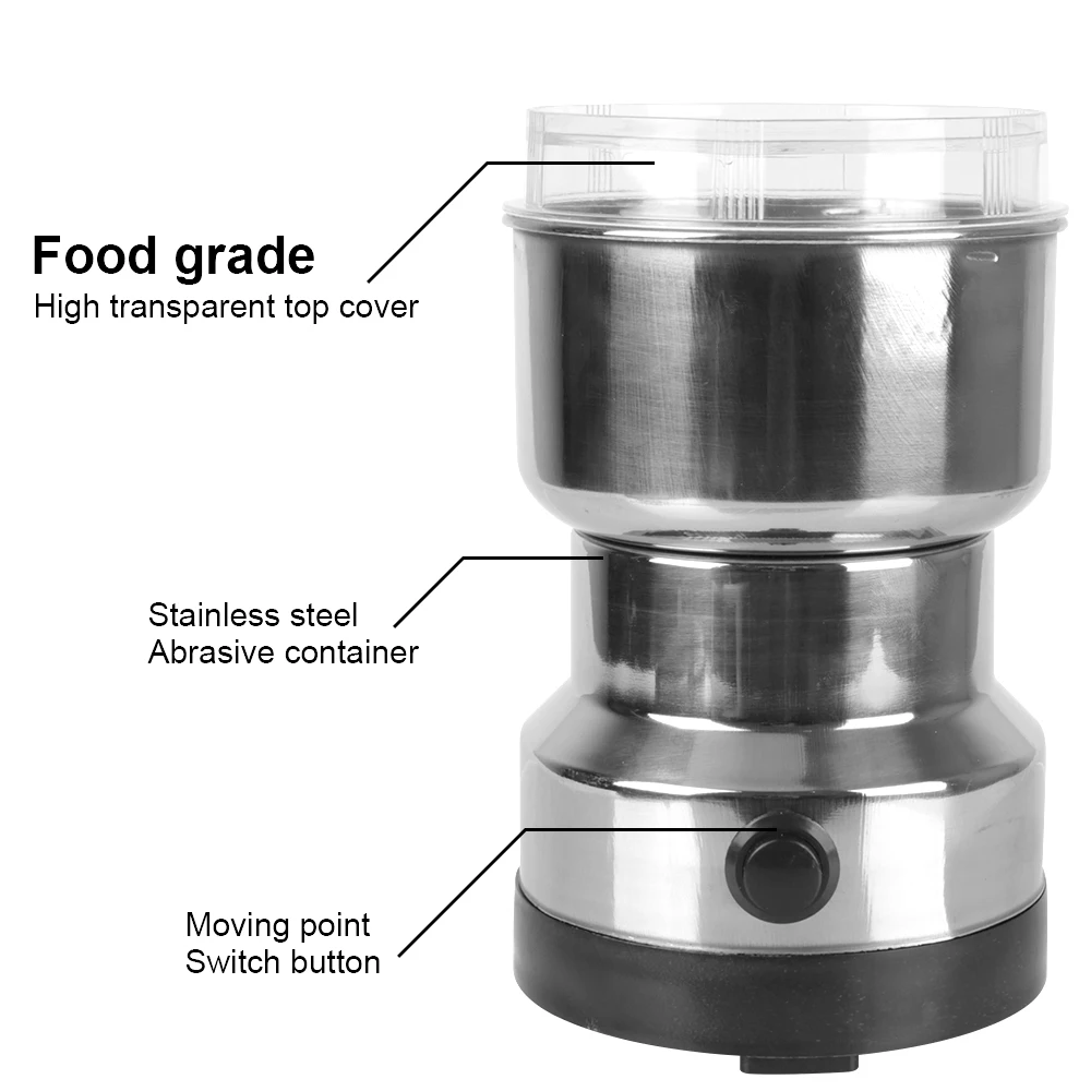 Moulin à café électrique multifonctionnel pour la maison