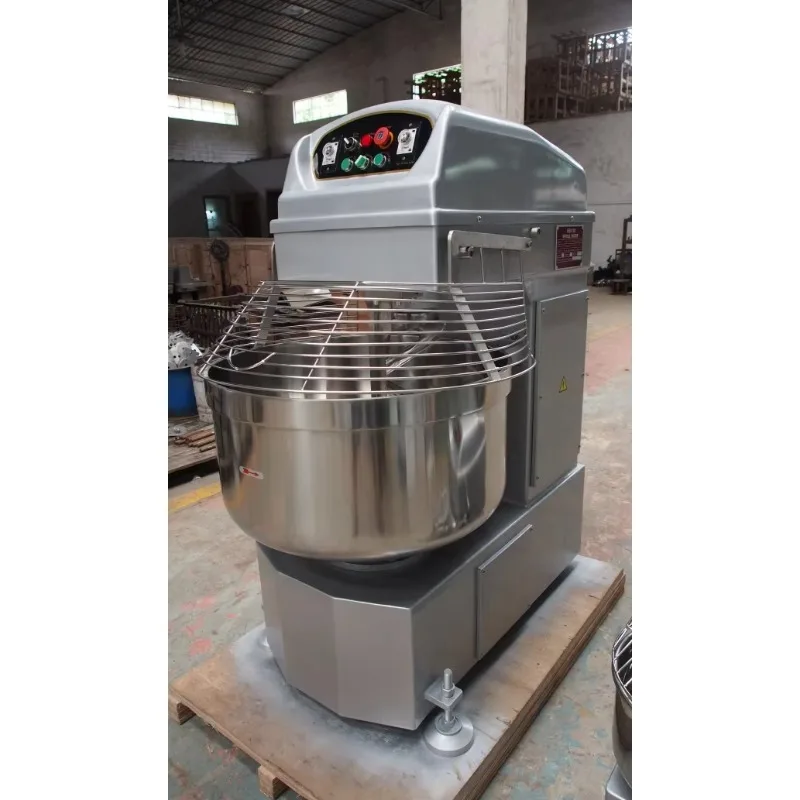 Pétrin à spirale de luxe 130L 80L 100L 25KG 10 Qt pour pâte épaisse