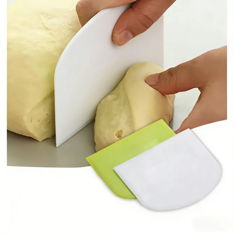 1 pièce Spatule multifonctionnelle à bord lisse pour pâte