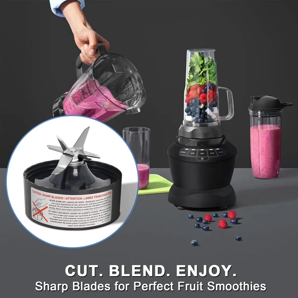 Lame extractrice professionnelle compatible avec le blender Nutribullet Lean 1200W