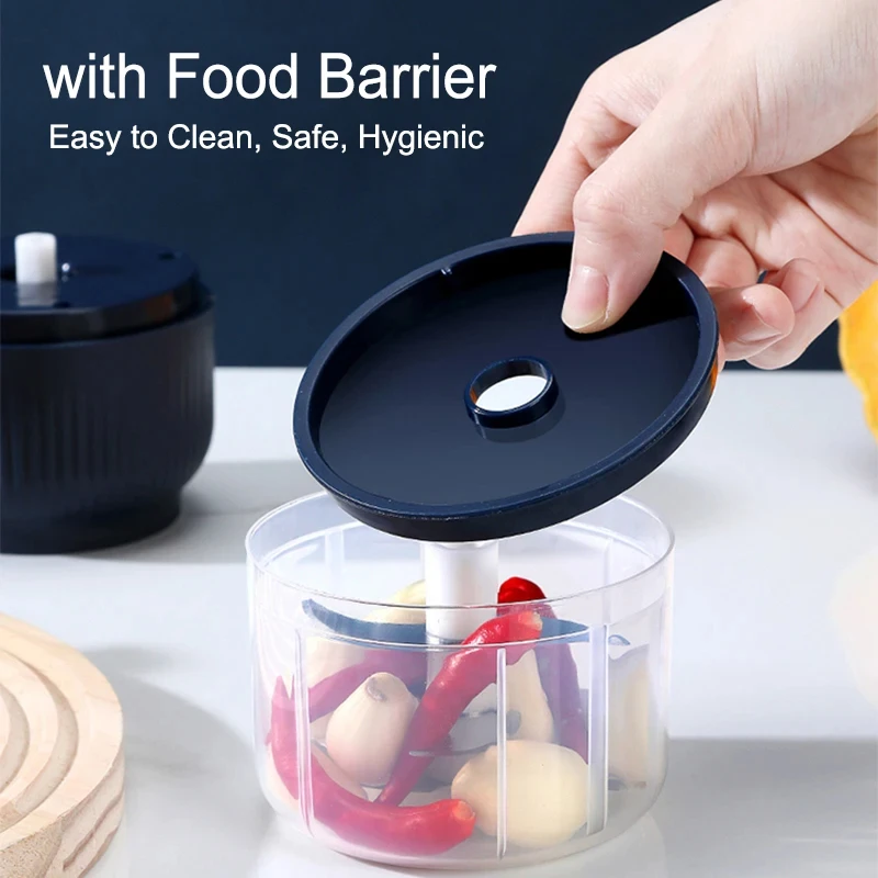 Mini hachoir électrique sans fil USB rechargeable de 250 ml pour légumes