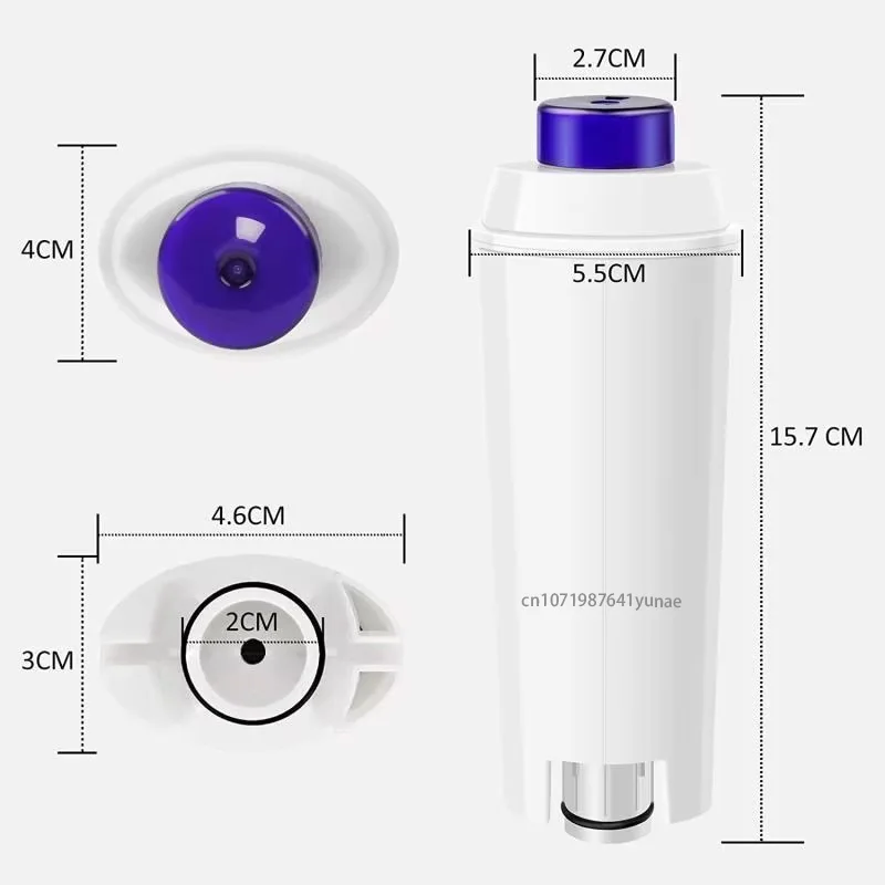 Machine à café pour Delonghi DLS C002 5513292811 CFL-950 SER3017 ECAM ESAM ETAM série filtre à eau douce eau