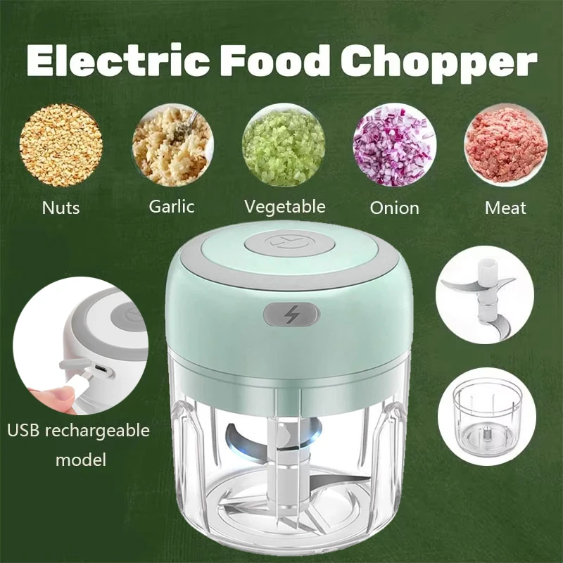 Hachoir électrique de cuisine 250/100ML