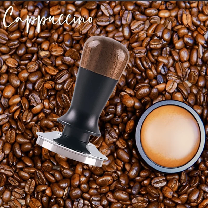 B59B-Dase plate 51MM doseur expresso Force constante Impact distributeur de café outil de nivellement