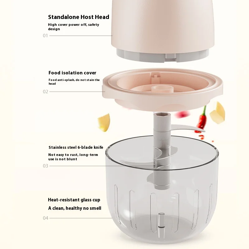Hachoir à viande électrique de 350ML