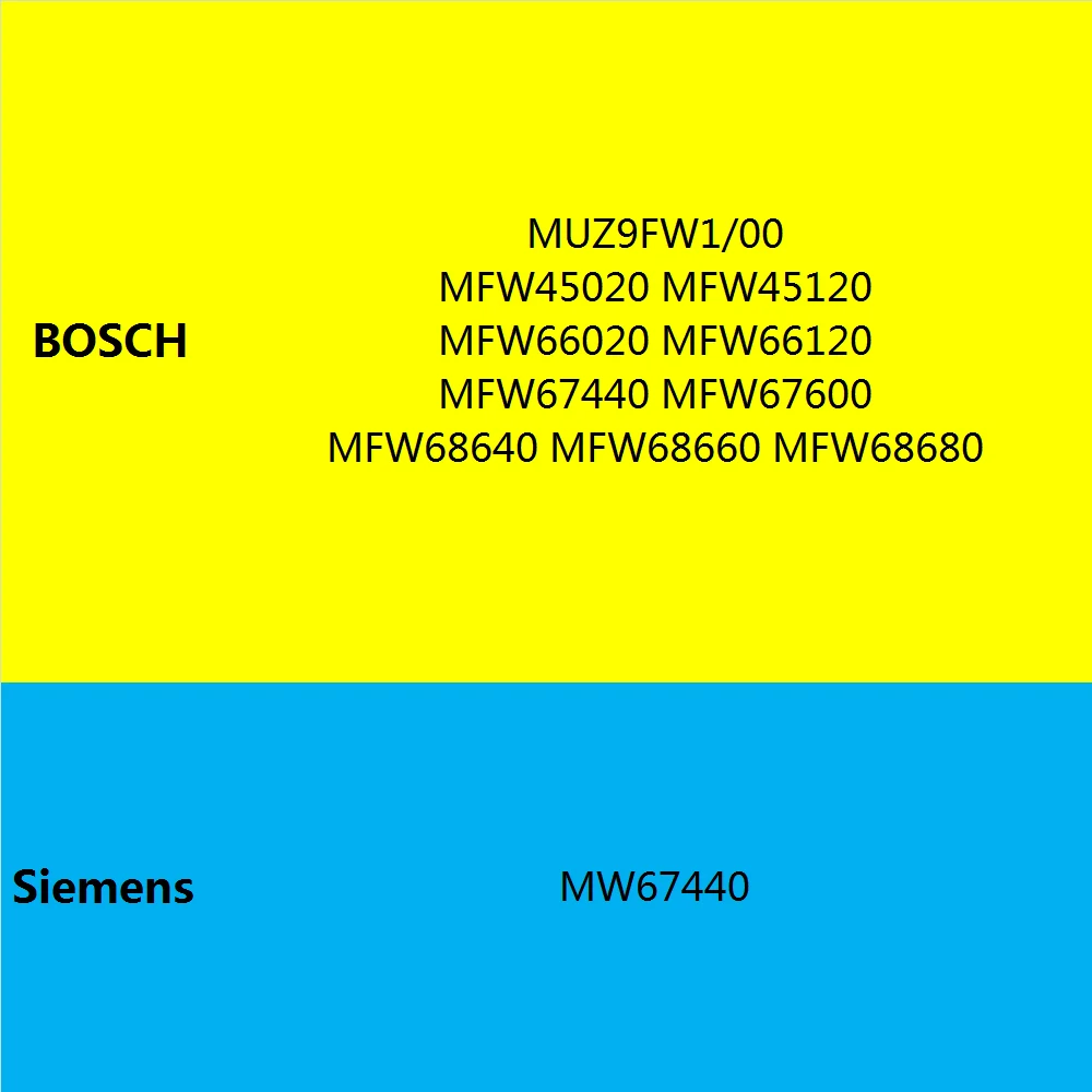 Ensemble d'engrenages de hachoir à viande pour Bosch CNFW 5 6 7 8 MFW 68100 Siemens MW67440