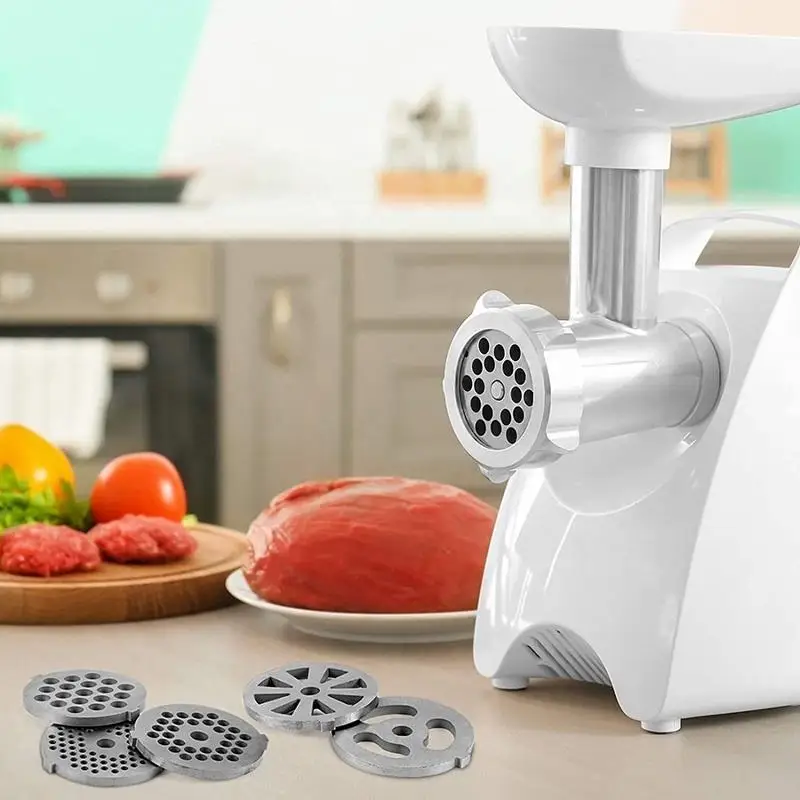 Hachoir à viande avec plaque en acier inoxydable