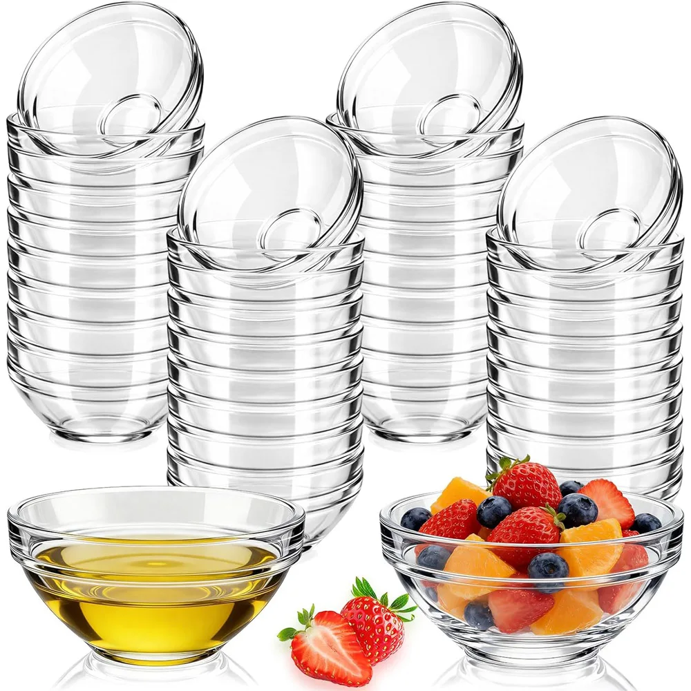 Bol en verre multifonctionnel pour gâteaux