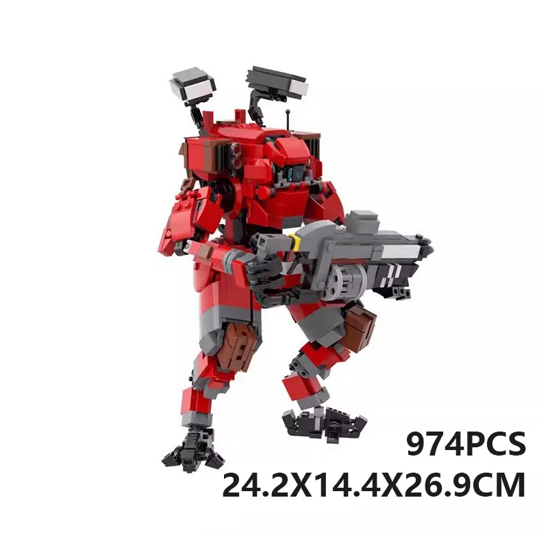 Hot Mecha Titan Chutes Série Modèles Robot FS-1041 BT7274 Kit De Construction Assemblage Huilding décennie ks Cadeaux D'anniversaire Jouets Pour Enfants