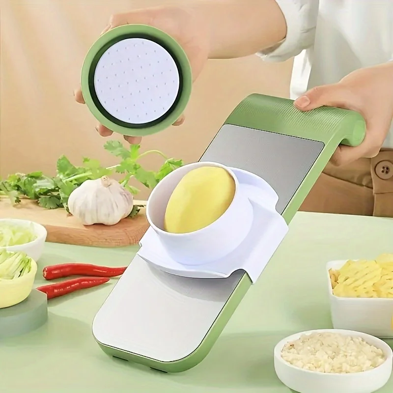 Essentiels de cuisine : Hachoir à légumes multifonctionnel en acier inoxydable