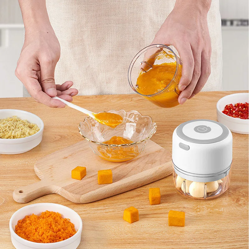 Machine alimentaire auxiliaire pour bébé, petit mélangeur électrique de boue, mélange de jus de pâte de riz pour bébé, rectifieuse domestique