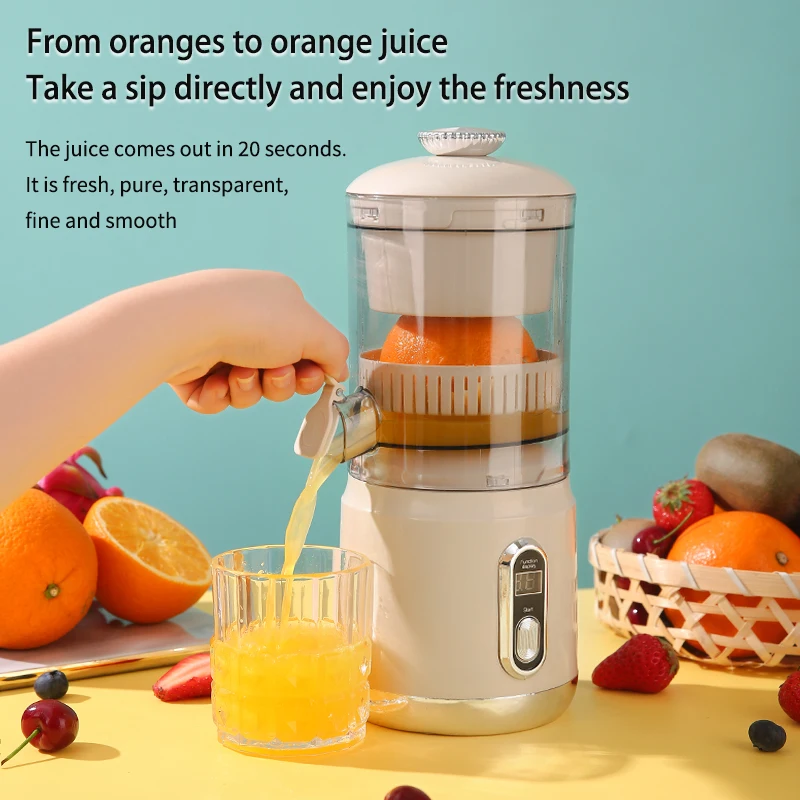 Nouvelle Machine à Jus Électrique Portable Multifonctionnelle pour Jus d'Orange