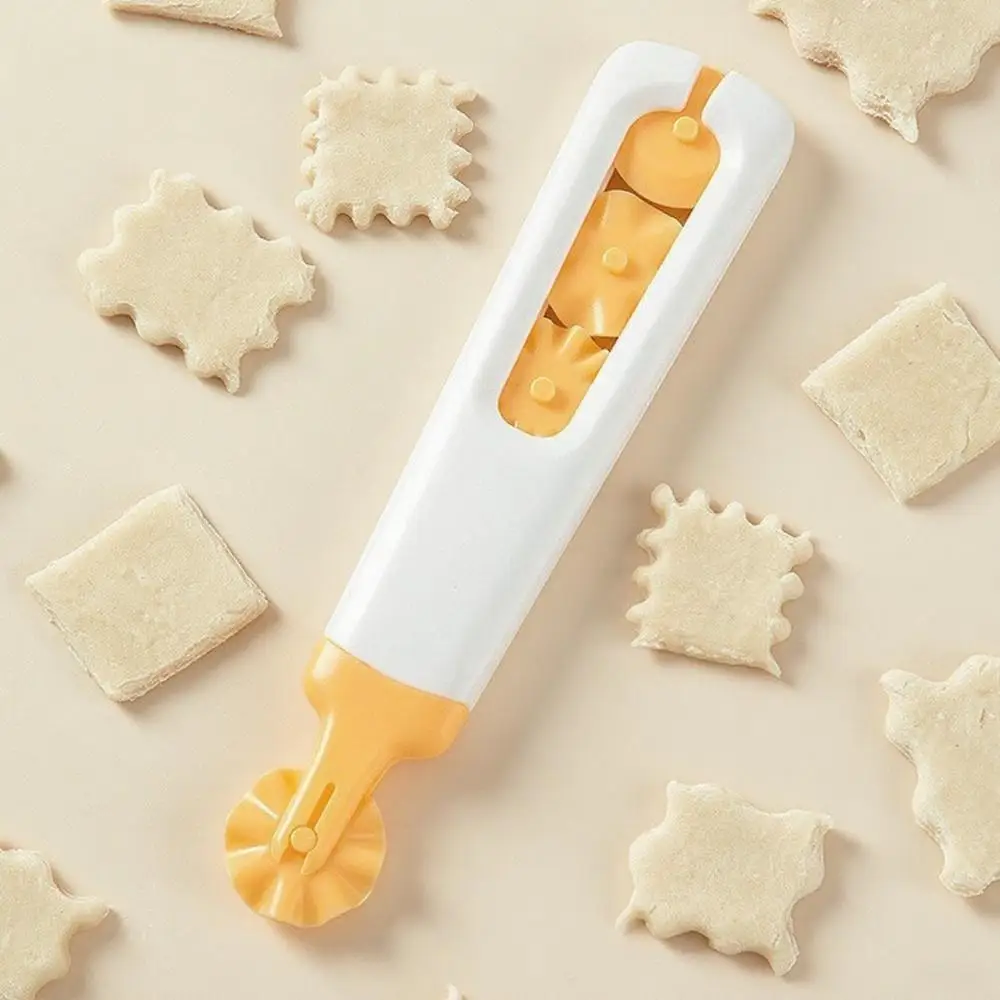1 pièce Rouleau de découpe manuel pour biscuits