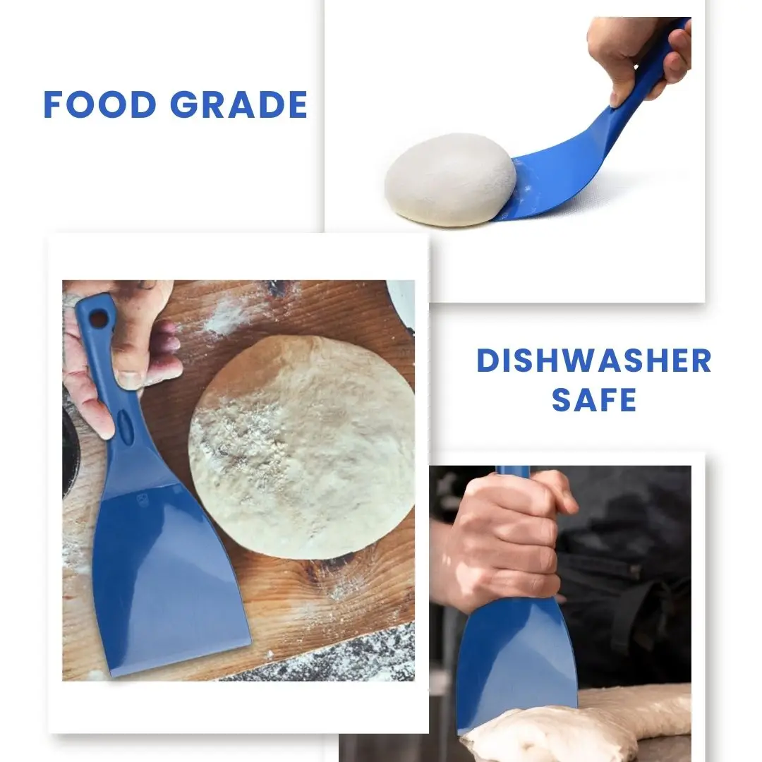 Spatule grattoir à pâte à Pizza Flexible